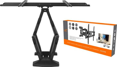 Mbajtëse muri Strong LXLCD116 për TV 32-85\", me rrotullim, ngjyrë e zezë