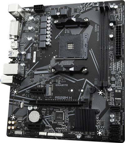 Pllakë amë GIGABYTE A520M H - AMD A520