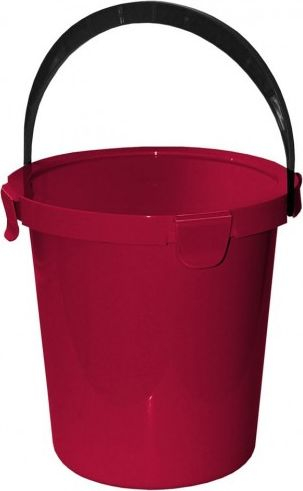 Kovë me kapak Plast Team, 5L, e kuqe