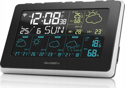 Stacion moti GoGEN ME 3565 SMART, ekran LCD me ngjyra, WiFi, i zi