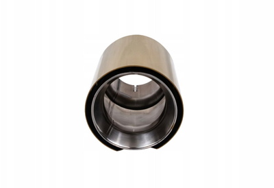 Dalje auspuhi Poujoulat 101mm, hyrje 70mm, inox, ari argjend