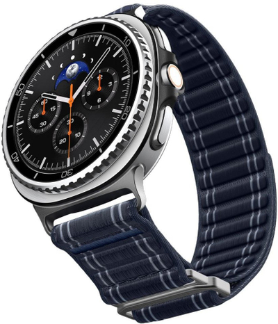 Rrip ore Spigen Fabric Band, tekstil, hook and loop, blu navy