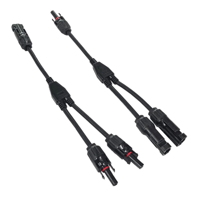 Kabllo solare paralele EcoFlow 661290, për panele diellore, plastike, e zezë
