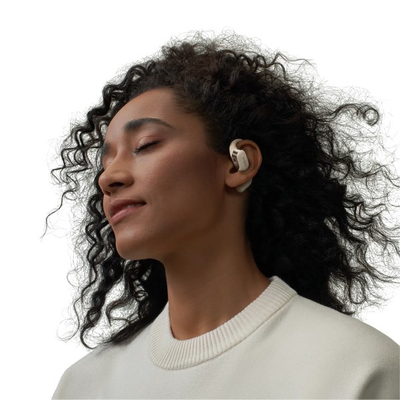 Kufje Shokz OpenFit, Wireless, të bardha