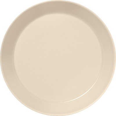 Pjatë Iittala Teema 1061228, 26 cm, porcelan, ngjyra Linen