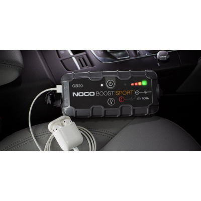 Starter baterie NOCO Boost Sport GB20, 500A, 12V, i zi