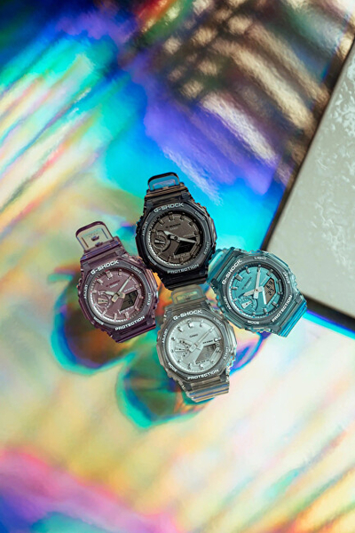 Orë për femra Casio G-MS GMA-S2100SK-2AER, e kaltër
