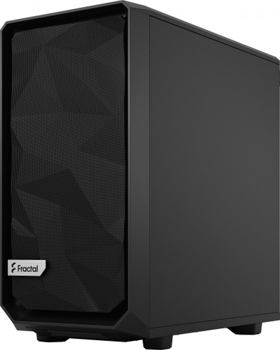 Kasë Fractal Design Meshify 2 Mini, e zezë, Mini Tower