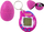 Lodër elektronike Tamagotchi Leantoys In Egg, ekran i vogël, me varëse, rozë