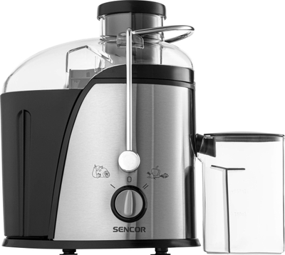 Shtrydhëse frutash Sencor SJE 741SS, 400W, e zezë/e argjendtë