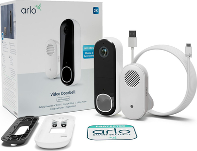 Zile dere inteligjente Arlo AVDK4001, video 2K, pa tela, e bardhë