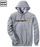 Bluzë me kapuç Carhartt Signature Logo, XXL, pambuk, gri e çelët