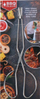 Pinseta grilli BBQ Collection, çelik inox, 27 cm, ngjyrë argjendi
