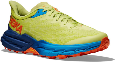 Планинарски патики Hoka Speedgoat 5 Mesh, за мажи, Vibram Megagrip, портокалова боја