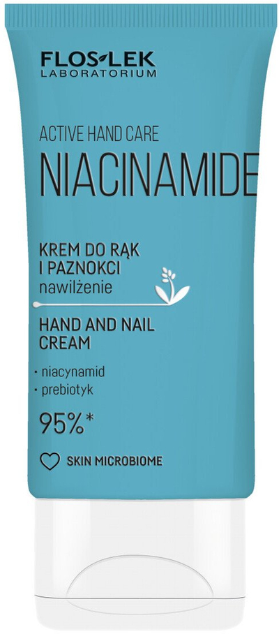 Set hidratues për fytyrë dhe duar Floslek NIACINAMIDE Intensive Moisturizing, për lëkurë të thatë