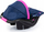 Ulëse makine për kukulla Bayer Design EasyGo Deluxe, për kukulla deri 46 cm, me çati, navy rozë