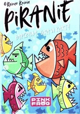 Lojë me letra Piranhas Pink Frog, 53 letra, familjare, shumëngjyrëshe