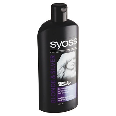 Shampo për flokë bionde Syoss Purple 500 ml