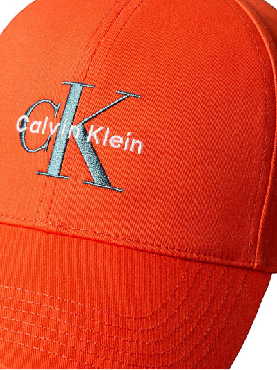 Kapele për meshkuj Calvin Klein, portokalli