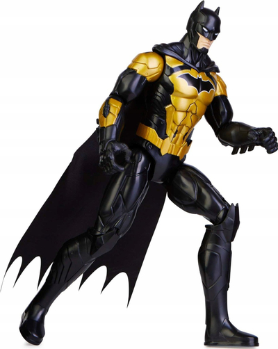 Figurinë aksion Batman Attack Tech, 30 cm, DC, e zezë me të artë