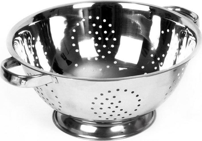 Kullore kuzhine për gjithçka, si tas, me doreza inox, ngjyrë argjendtë