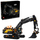 Lodër maket Volvo EC500 Hybrid Excavator, model ndërtimi, dekor, e verdhë