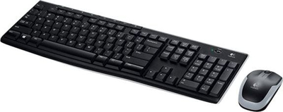 Kombinim tastiere edhe mausi Logitech MK270, pa tel, me USB, i zi