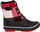 Çizme për femra Elsa Boot WP, të zeza / të kuqe, Dahlia, masa 36 (117956)