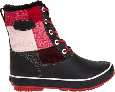 Çizme për femra Elsa Boot WP, të zeza / të kuqe, Dahlia, masa 36 (117956)