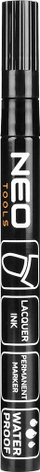 Marker ndërtimtarie Neo, permanent, rezistent ndaj ujit, alumini, set 4 copë, shumëngjyrësh