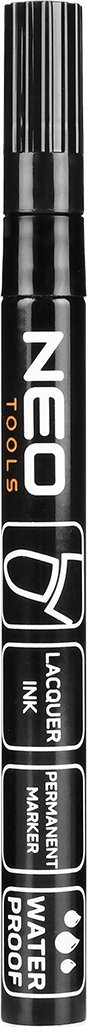 Marker ndërtimtarie Neo, permanent, rezistent ndaj ujit, alumini, set 4 copë, shumëngjyrësh