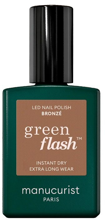 Llak thonjsh Manucurist Green Flash Bronze, LED, 15ml, bronz