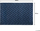Tapet SAVRAN me lesh, 160 x 230 cm, me figura gjeometrike, blu navy