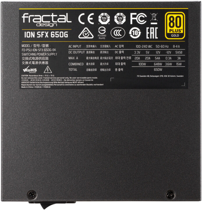 Burim energjie Fractal Design Ion - 650W