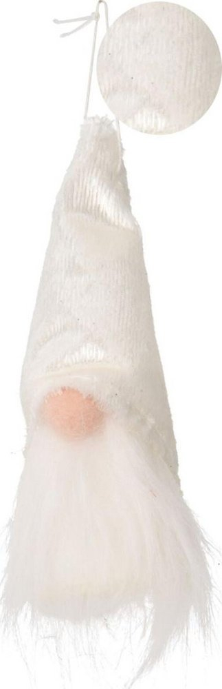 Varëse zbukuruese MFP Paper Santa Claus, 11 cm, e bardhë