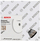 Disk prerës diamant Bosch Eco for Universal Turbo, 125mm, për beton dhe tulla, gri