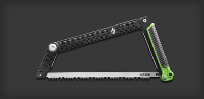 Sharrë kampingu Gerber Freescape 31-002820N, teh 12\", jeshile