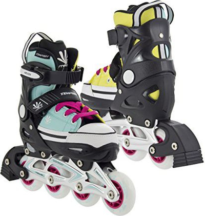 Patina inline Tempish Magic Rebel, për kalamaj, e rregullueshme, me ngjyra të forta