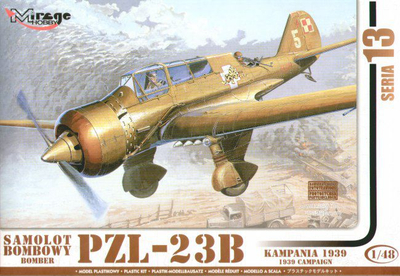 Maketi i avionit Mirage Hobby PZL-23B 1939 Campaign, 1:48, plastik