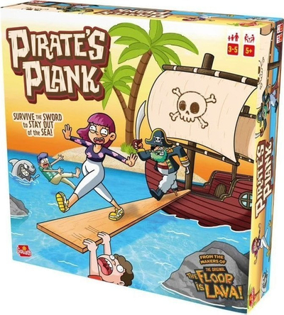 Loja tavolinë Goliath Pirate Attack, për fëmijë, temë piratësh, shumëngjyrëshe