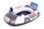 Varkë e fryme për kalamaj SUNCLUB Inflatable Police Boat, PVC, për moshën 3–4 vjeç, me shumë ngjyra