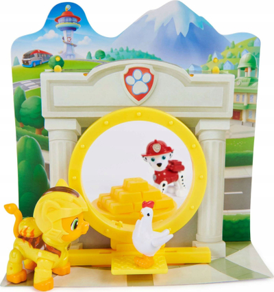 Сет игри Paw Patrol Cat Pack Leo и Marshall, 2 фигури, со спасувачки додатоци, повеќебоен