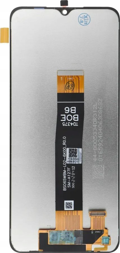 Ekran për zëvendësim Samsung Galaxy A12 A127 OEM, pa kornizë, i zi