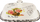 Enë gjalpi Maestro MR-20050-45, qeramike, 17.5 x 12 cm, e bardhë