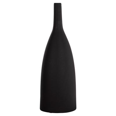 Dekor tavoline qeramike Galad Φ14x39Hcm (HM4634.02), zezë