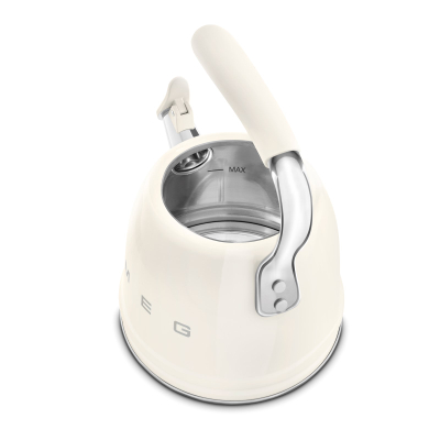 Çajnik SMEG 50's Style WKF01CR, 2.3L, i kremtë
