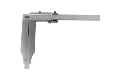 Kalliper vernier Insize 1215-532, me nofulla të gjata, 0-500mm, inoks, ngjyrë argjendtë