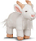 Lodër pelushi Tobar Animigos White Goat, dhi e bardhë shumë e butë