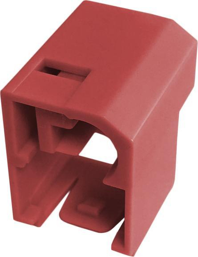 Bllokues për konektor RJ45 Alantec WT-BW-05, set 24 copë, i kuq