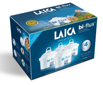 Filtra për ibrik Laica F3M Bi-flux, 4 copë